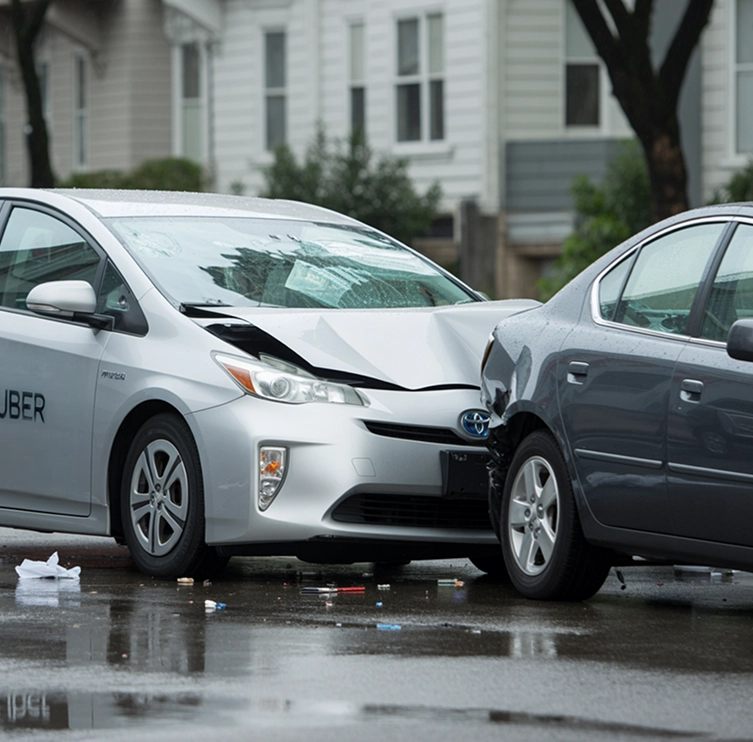 ¿Cuánto dinero puede obtener por un accidente de carro compartido en Los Ángeles?
