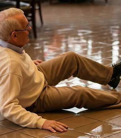 Californians suffer serious injuries from slip and fall accidents