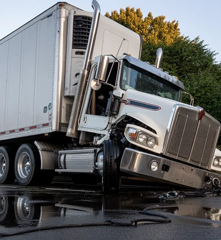 Deal With the Insurance Company After a Truck Accident in Long Beach