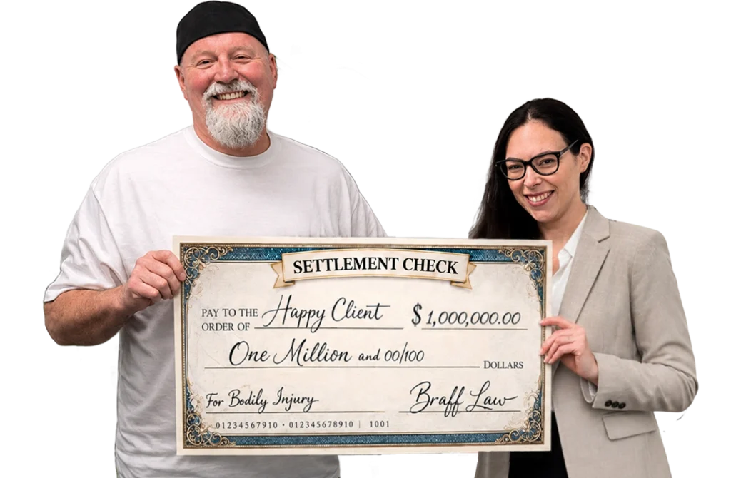 Settlement check Personal Injury Lawyer